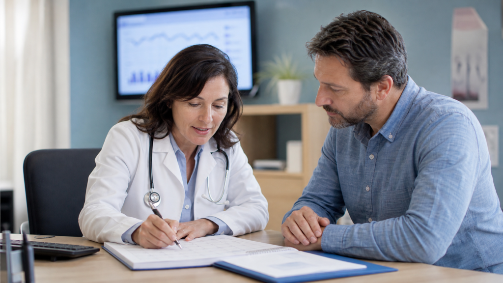 Consultation médicale pour prolonger un arrêt maladie en 2026