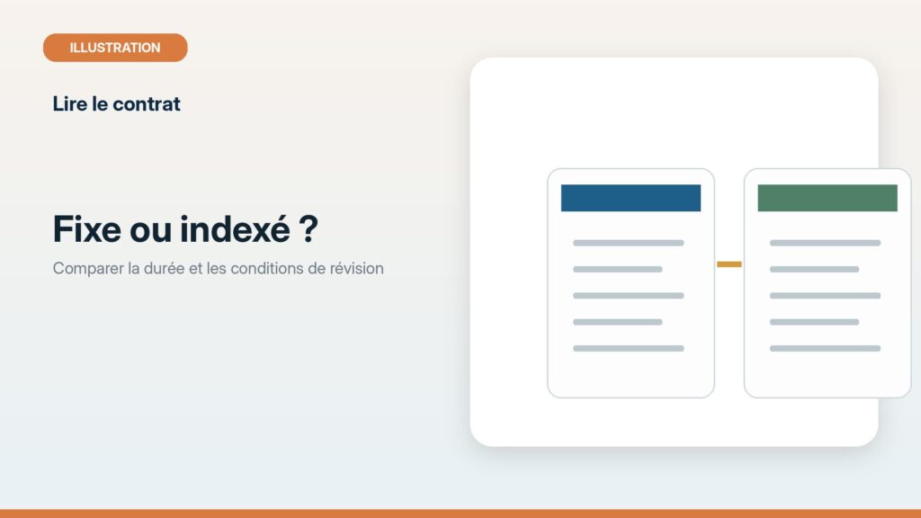 Comparer un contrat de gaz à prix fixe et une offre indexée en 2026