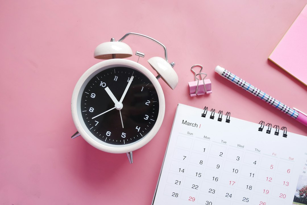 Calendrier et réveil, délai de report des congés
