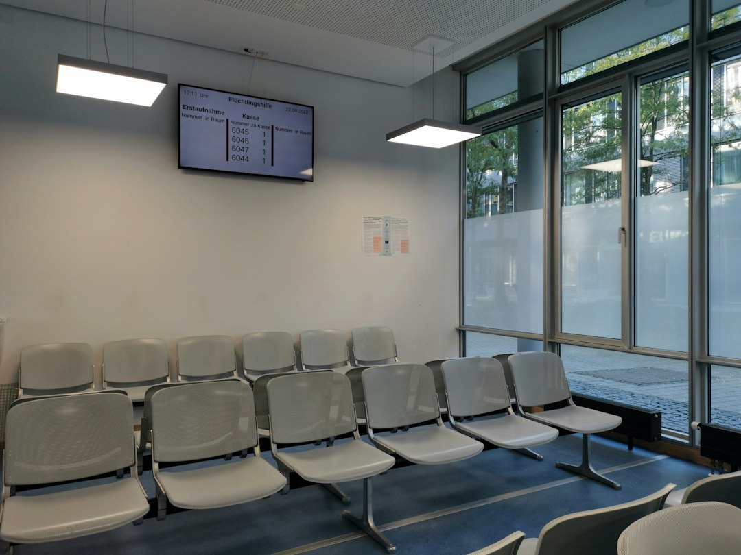Salle d'attente d'un service public
