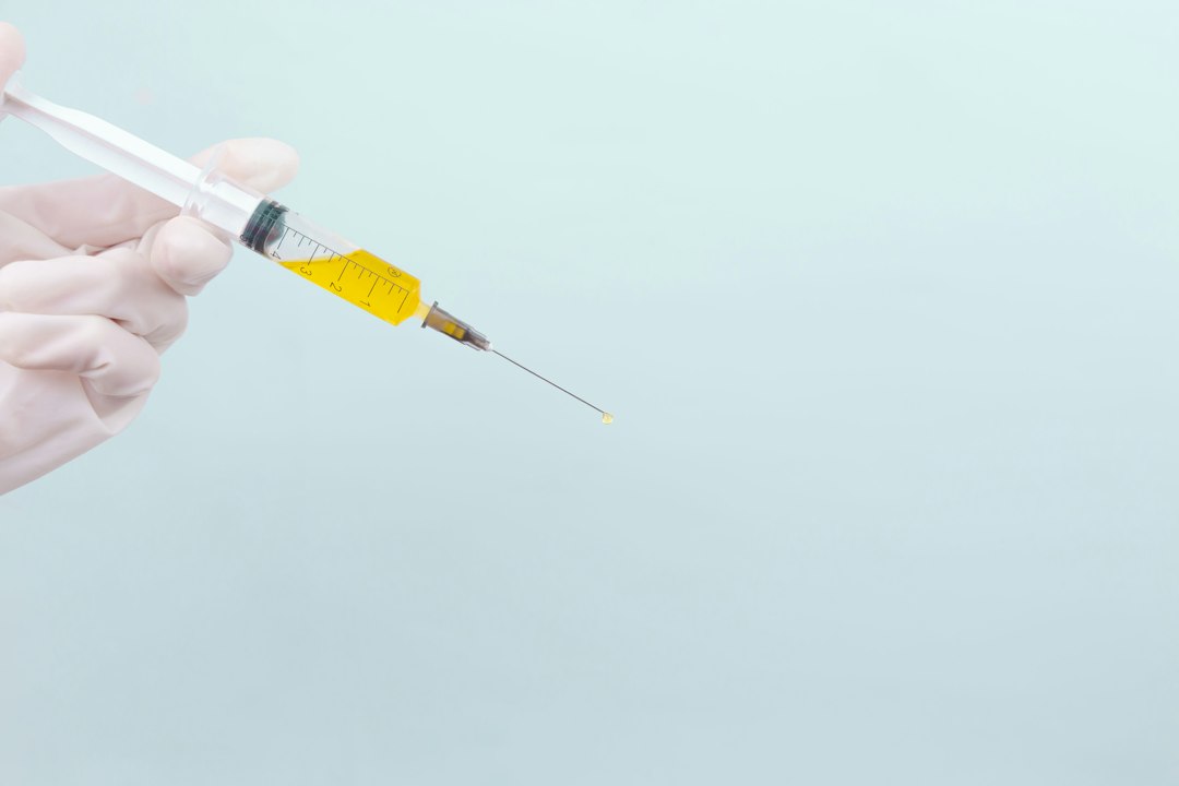 Seringue de vaccin pour la vaccination grippe 2026