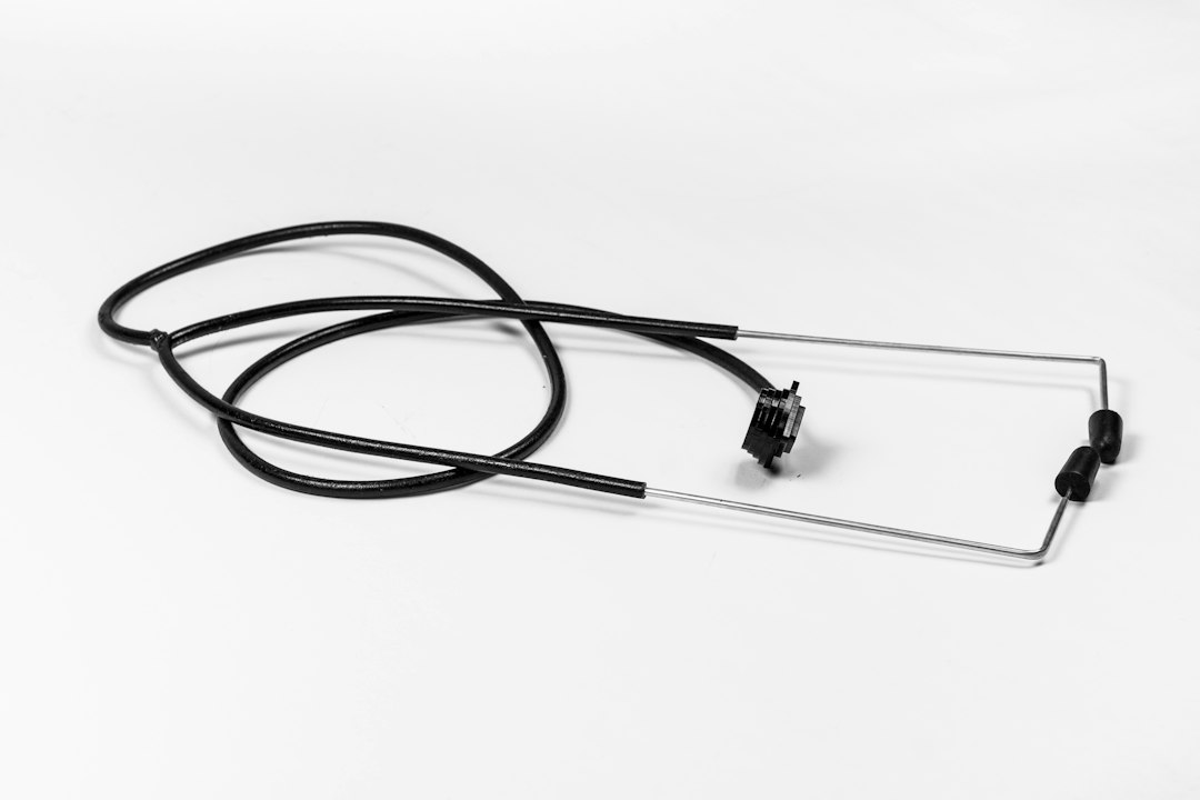 Stéthoscope posé sur un support