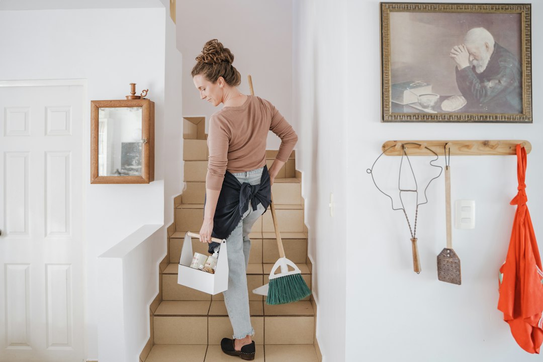 Entretien d'un logement par un service à domicile