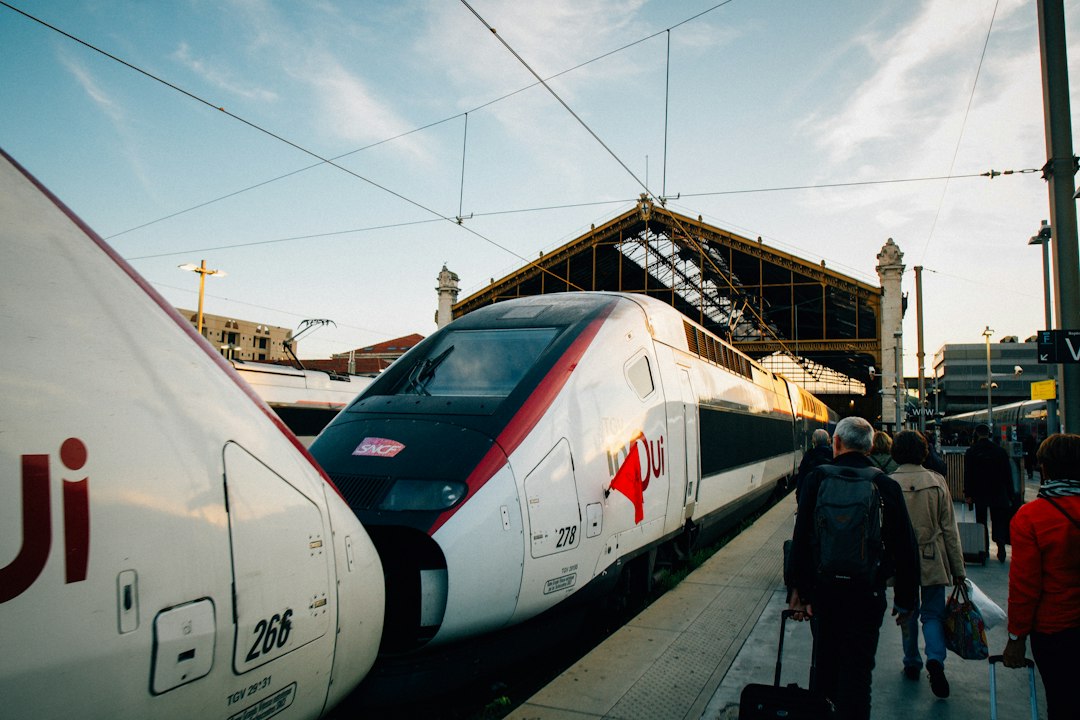 TGV en gare de Marseille, indemnisation d'un train en retard
